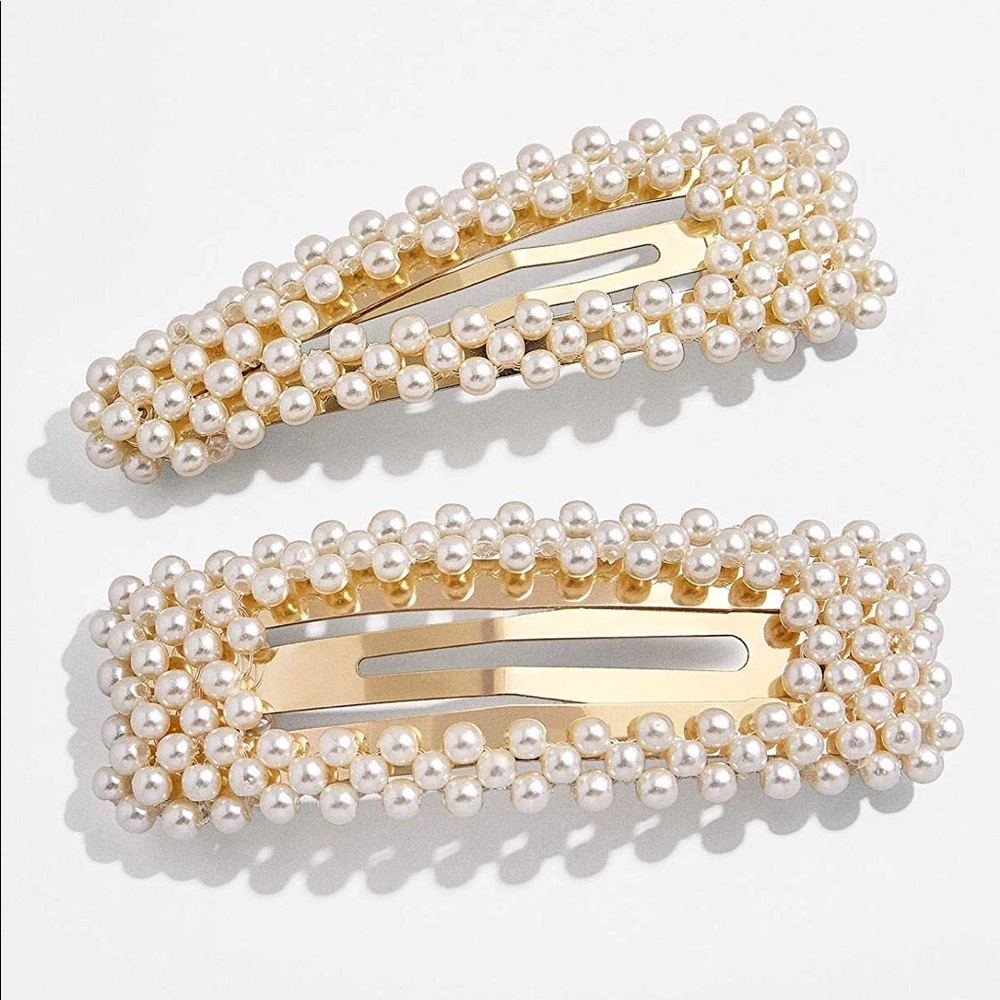 Pearl hair pins